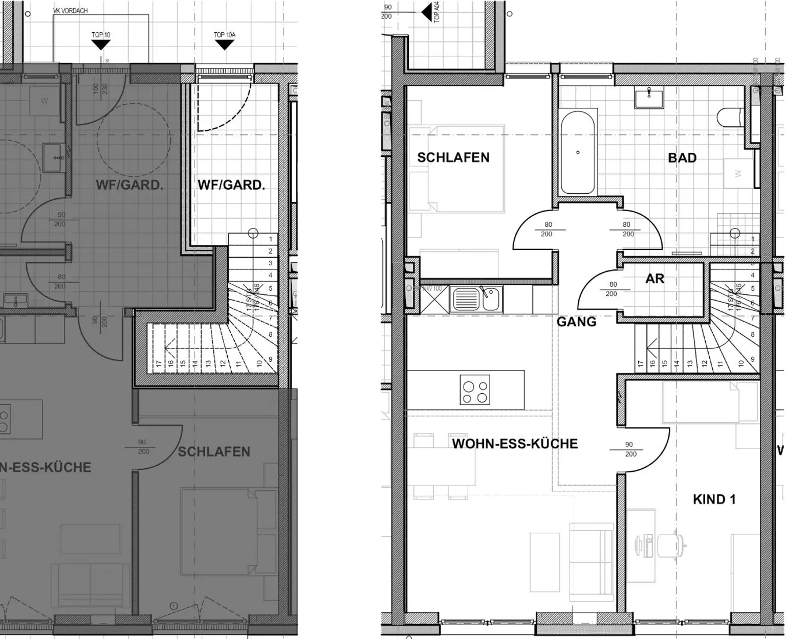 Moderne Mietwohnung inkl. Einbauküche - Top H10A