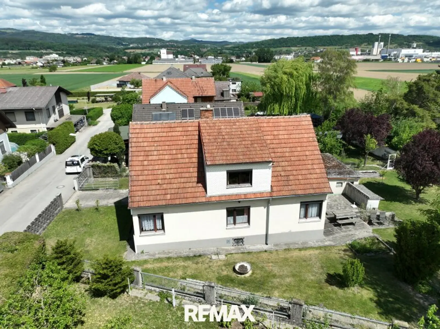 Blick Richtung Pöchlarn