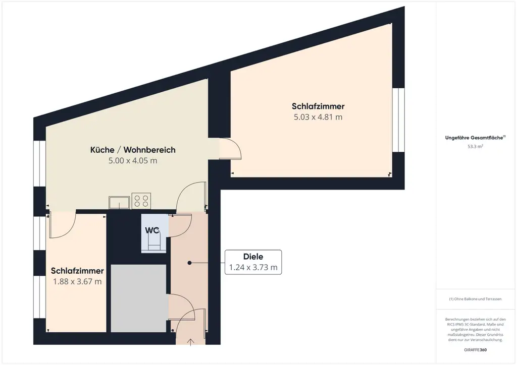 Wohnung in Wien-Liesing