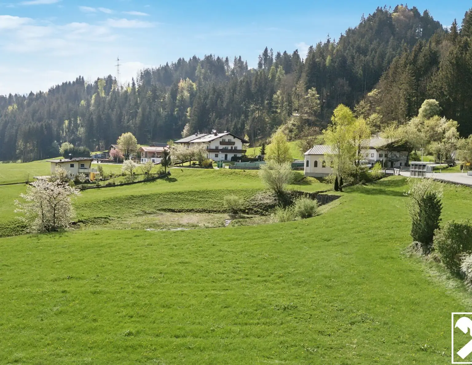 Baugrundstück am Eingang ins Brixental