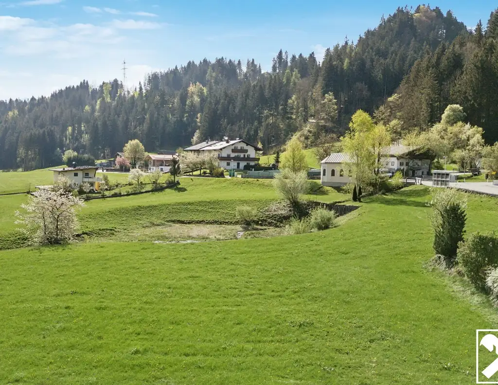 Baugrundstück am Eingang ins Brixental