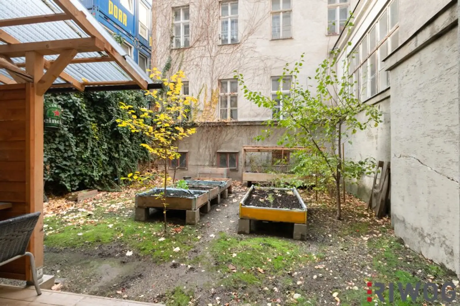 WERKSTATT/LAGER NÄHE 1. BEZIRK, DONAUKANAL UND AUGARTEN | Hof-/Gartennutzung | Wasser, Strom & WC | Rembrandtstraße