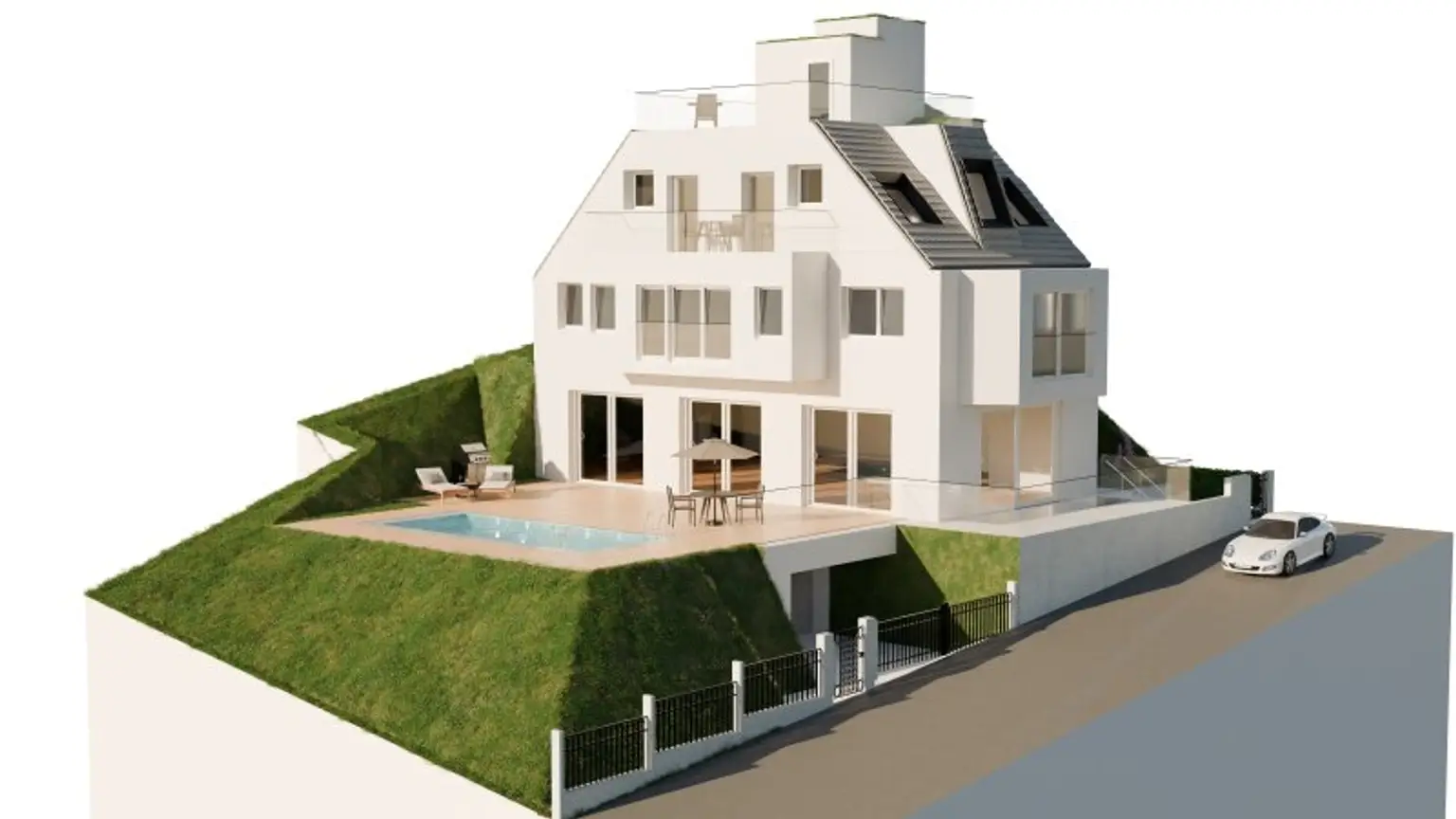 UNIQUE RESIDENCE - Luxusvilla mit Pool und traumhaften Fernblick