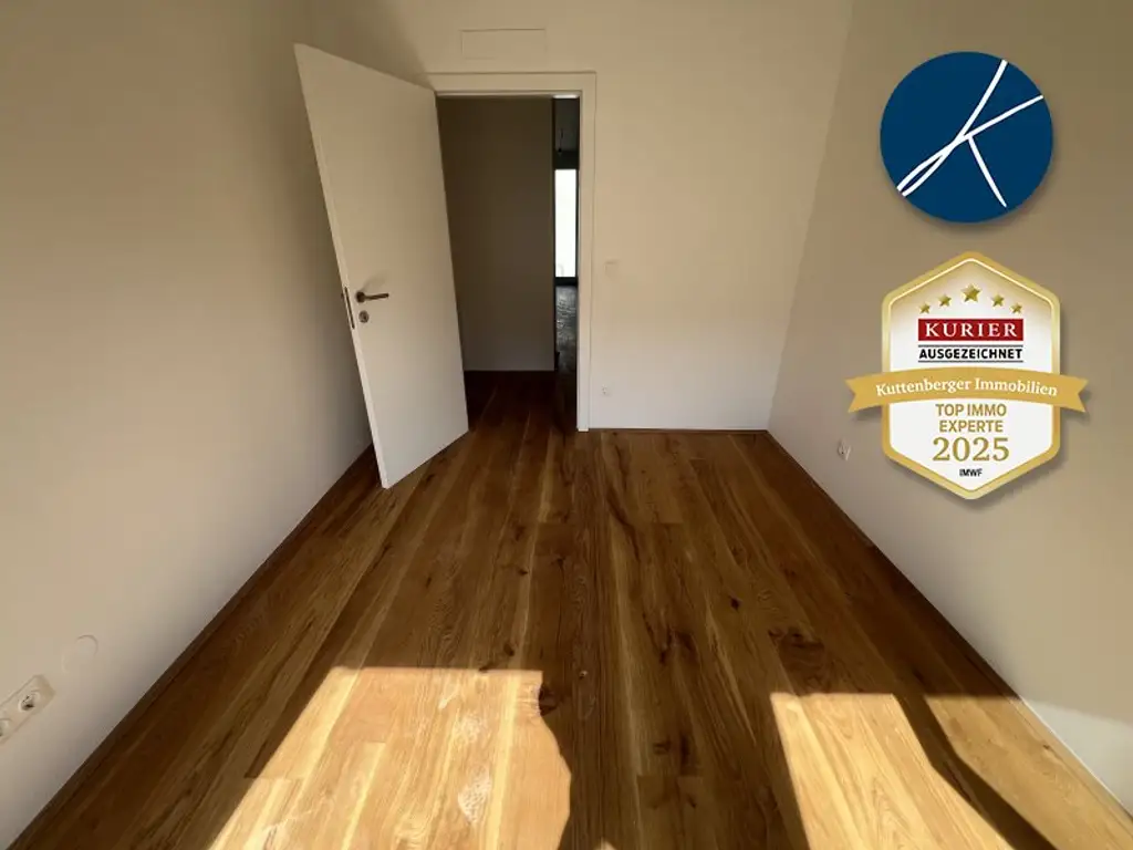 *Superprojekt: "Über den Baumwipfeln" Top 43  Erstklassige 3-Zimmer Wohnung mit Blick auf die Kastanienbäume + Balkon