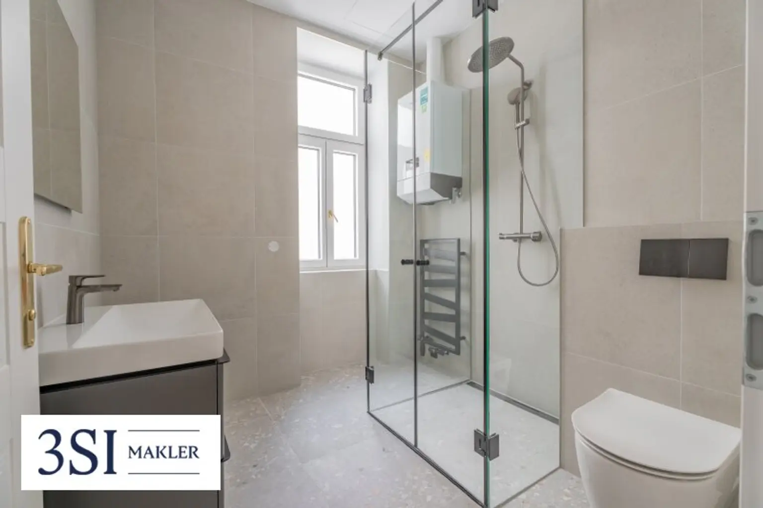Charmanter 2-Zimmer-Erstbezug im Mezzanin mit Hofruhelage