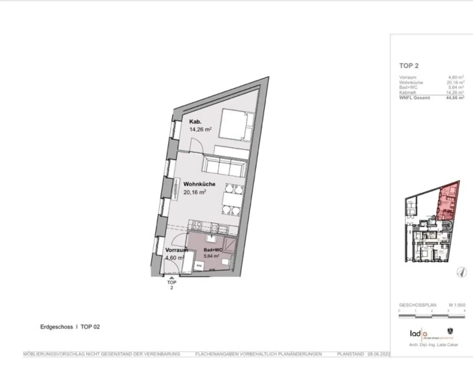 Exklusive 2-Zimmer-Terrassenwohnung im generalsanierten Altbau – Erstbezug mit hochwertiger Ausstattung in 1050 Wien