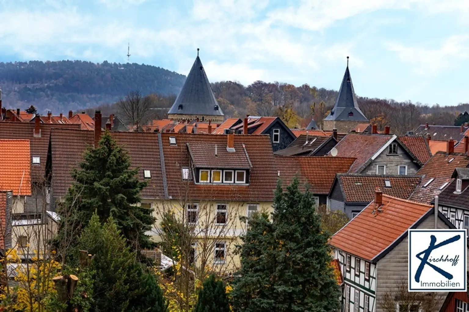 VERKAUFT: 2-Zimmer-Wohnung mit Loggia und überdachtem Stellplatz in der Altstadt von Goslar