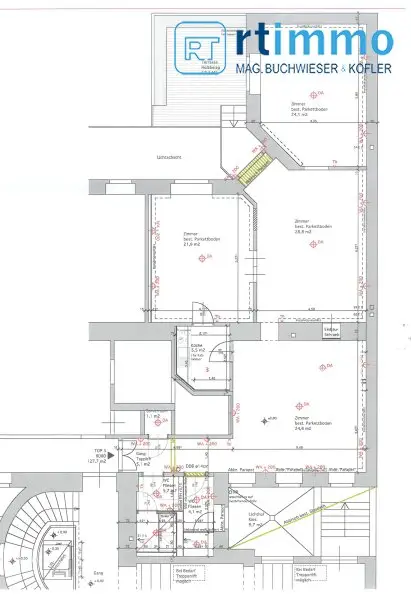 GROSSES BÜRO MIT TERRASSE UNBEFRISTET ZU VERMIETEN