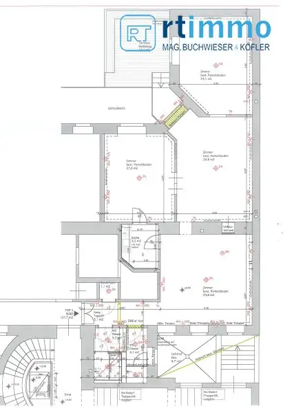 GROSSES BÜRO MIT TERRASSE UNBEFRISTET ZU VERMIETEN