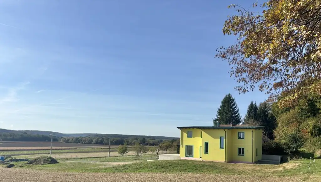 '' ZEITGEIST '' Exklusives Einfamilienhaus in beschaulicher Ruhelage - Fertigstellung Dez. 2025 !!