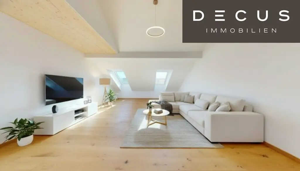 | EXKLUSIVE & LICHTDURCHFLUTETE DACHGESCHOSS - MAISONETTE - WOHNUNG MIT BLICK AUF DEN SCHLOSSBERG | PRIVATER LIFTZUGANG | 2 TERRASSEN | TOP LAGE