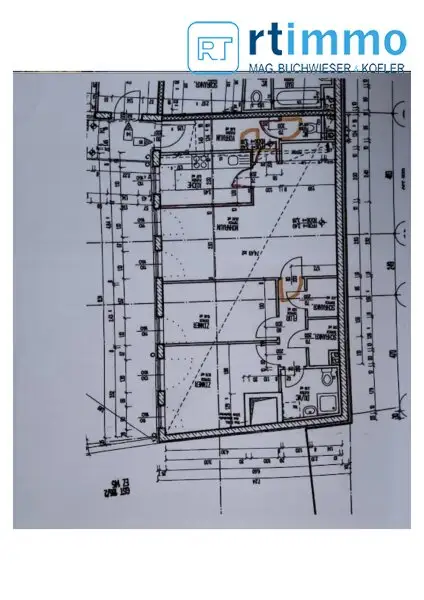 NEUSANIERTE 3 ZIMMER WOHNUNG IM ZENTRUM MÖDLINGS BEI DER FUSSGÄNGERZONE