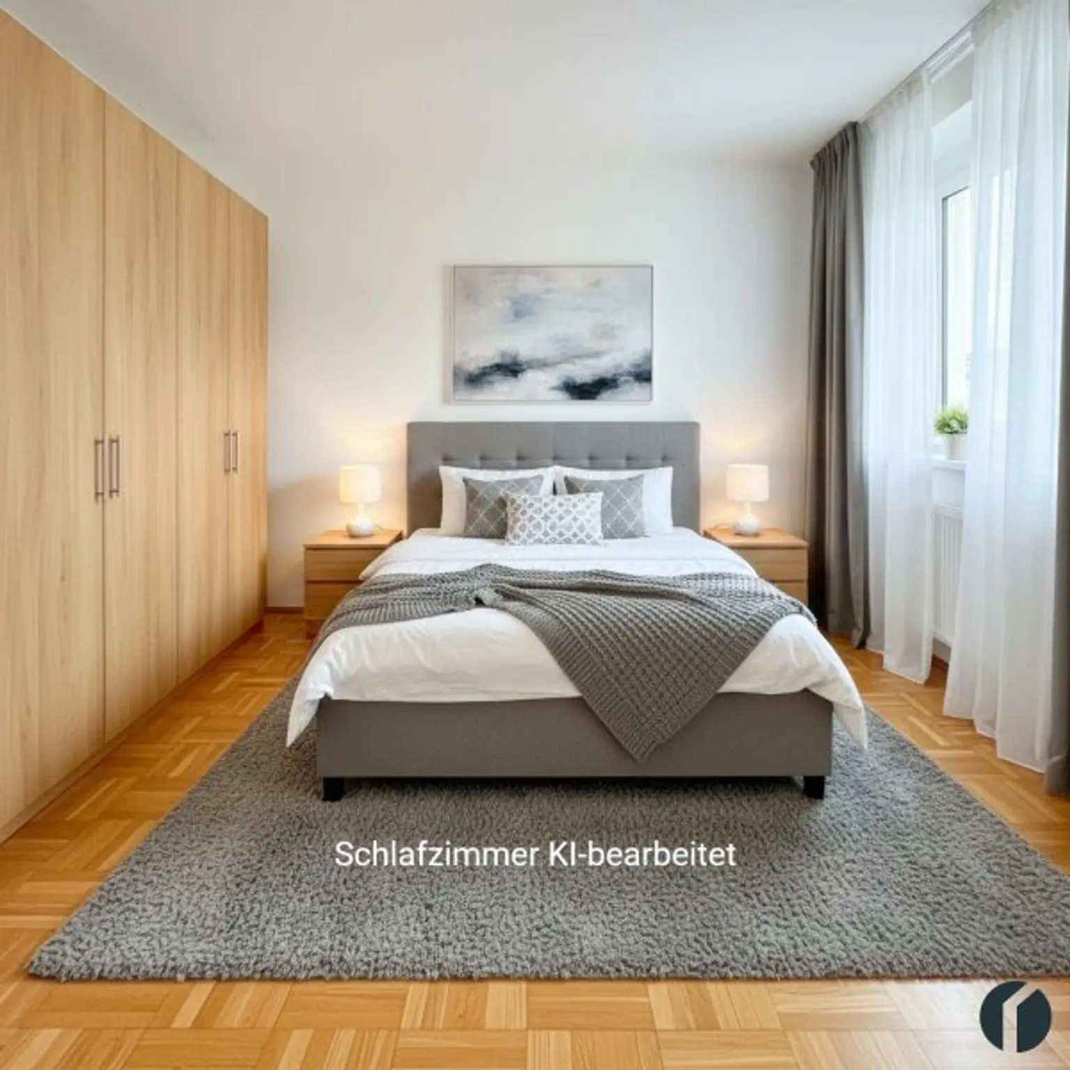 Schlafzimmer KI-generiert