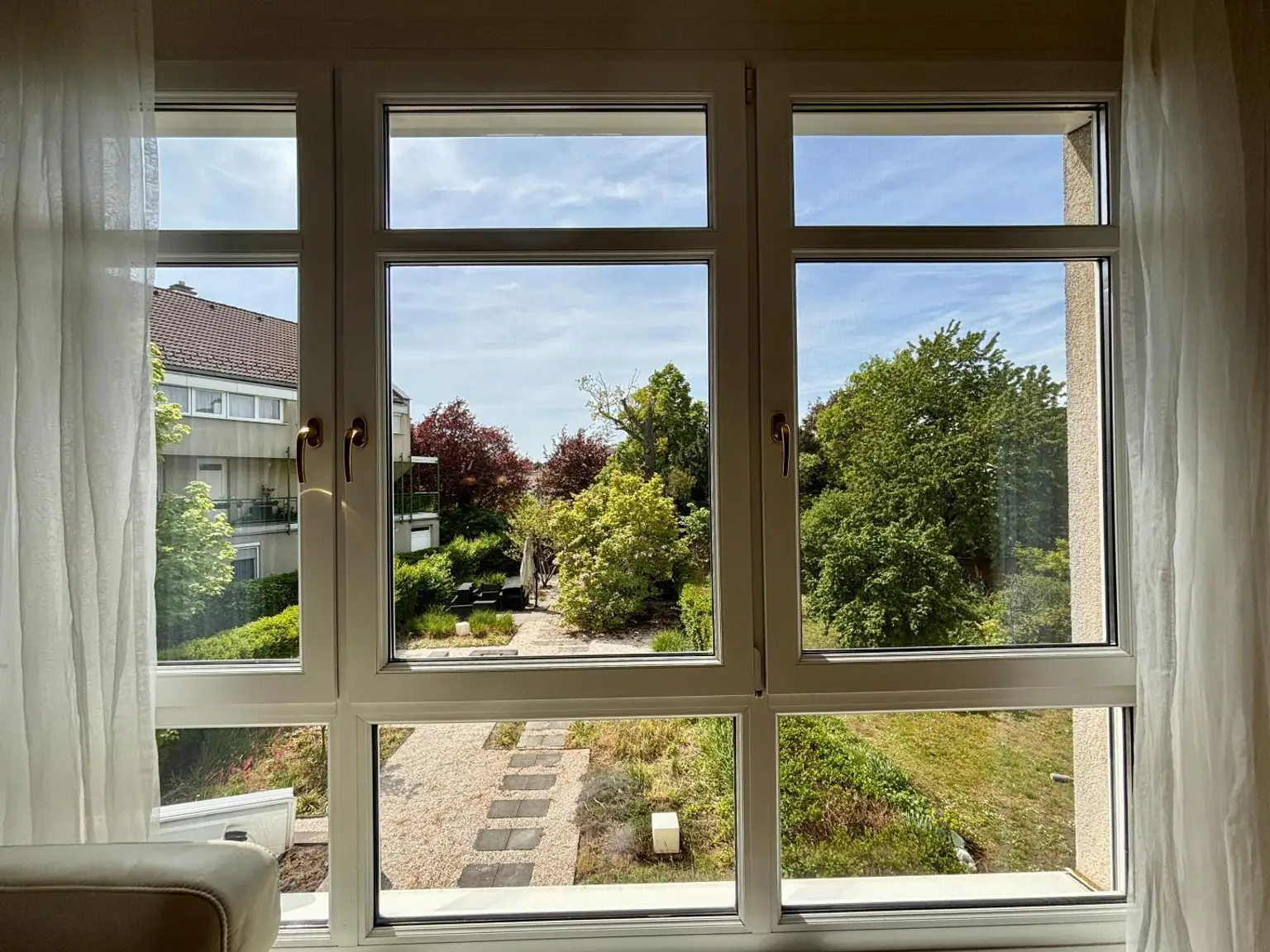 Ausblick Wohnzimmer