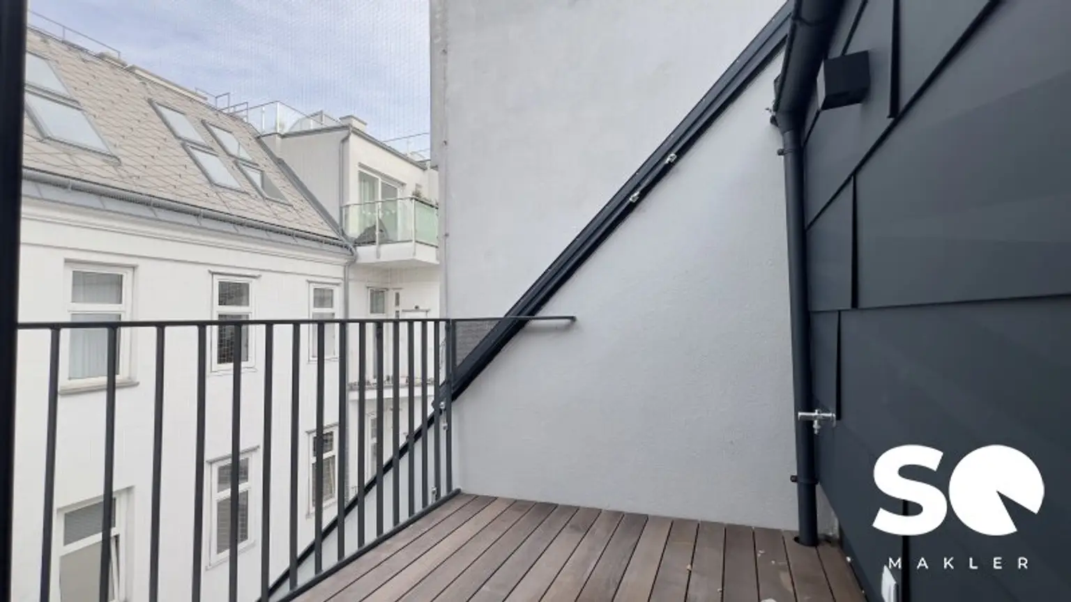 # SQ - EXKLUSIVE DACHGESCHOSSWOHNUNG IN 1030 WIEN - SEIDLGASSE - 2 ZIMMER und TERRASSE - TOP 14