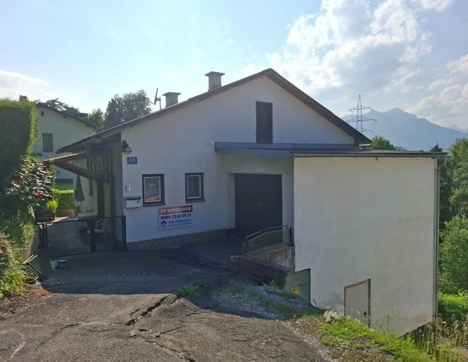 Preisreduktion: Ruhig gelegenes Wohnhaus mit Grund in Hanglage in St. Peter-Freienstein nahe Leoben zu kaufen !