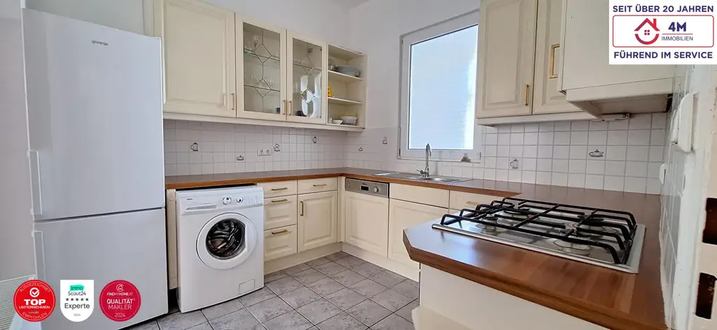 🌿 Ruhig ☀️ Hell 📍 Zentral – 2-Zimmer-Wohnung im Quergebäude mit Lift