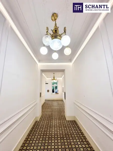 Altbauflair clever geplant - 3 Zimmer in kompakter Größe! Entzückende Altbauwohnung + Traumhaft schönes Haus + Perfekte Infrastrukur und Anbindung + Neue Einbauküche! Jetzt zugreifen!