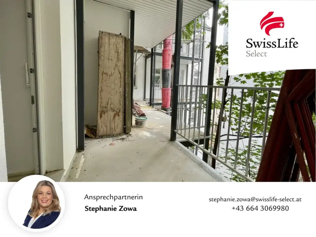 Exklusive City-Apartment 2,5 Zimmer direkt am Gürtel mit großem Balkon in den Innenhof! Perfekte Lage mit urbanem Flair