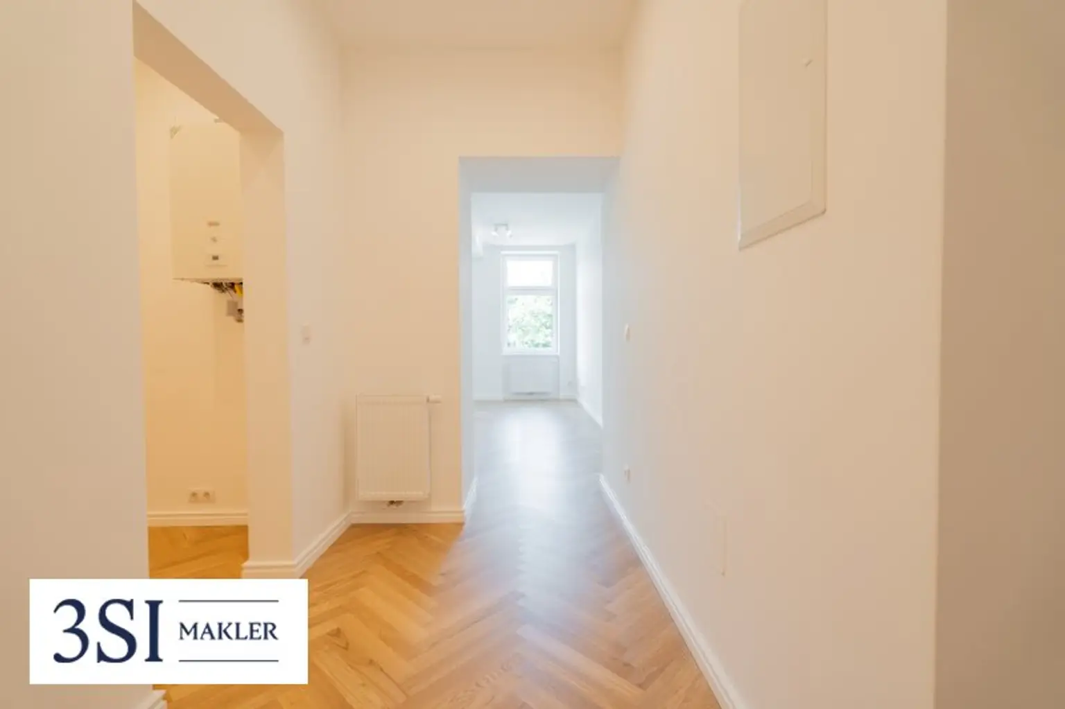 Elegante 3-Zimmer-Wohnung mit Parkblick – Erstbezug im revitalisierten Altbau