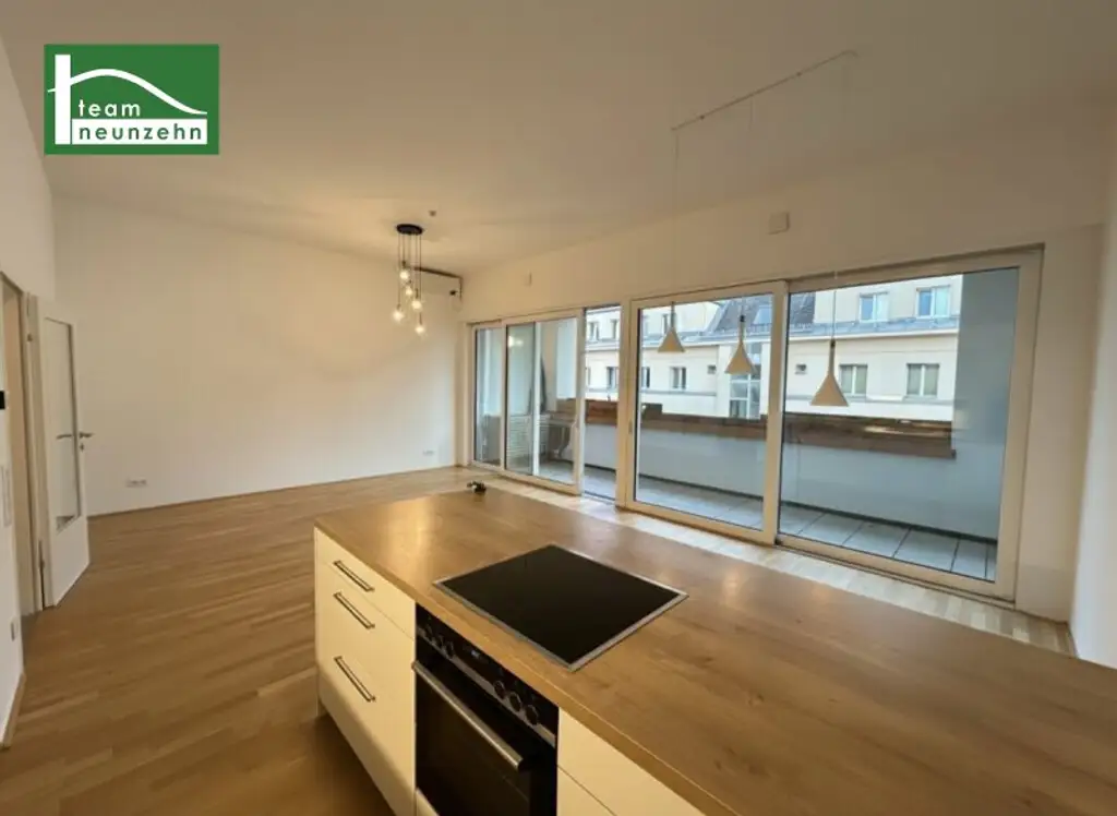 Traumhafte Wohnung in Ruhelage mit 2 Terrassen, Klimaanlage und hochwertiger Ausstattung! Nahe Straßenbahn, S-Bahn und vielen Geschäften!