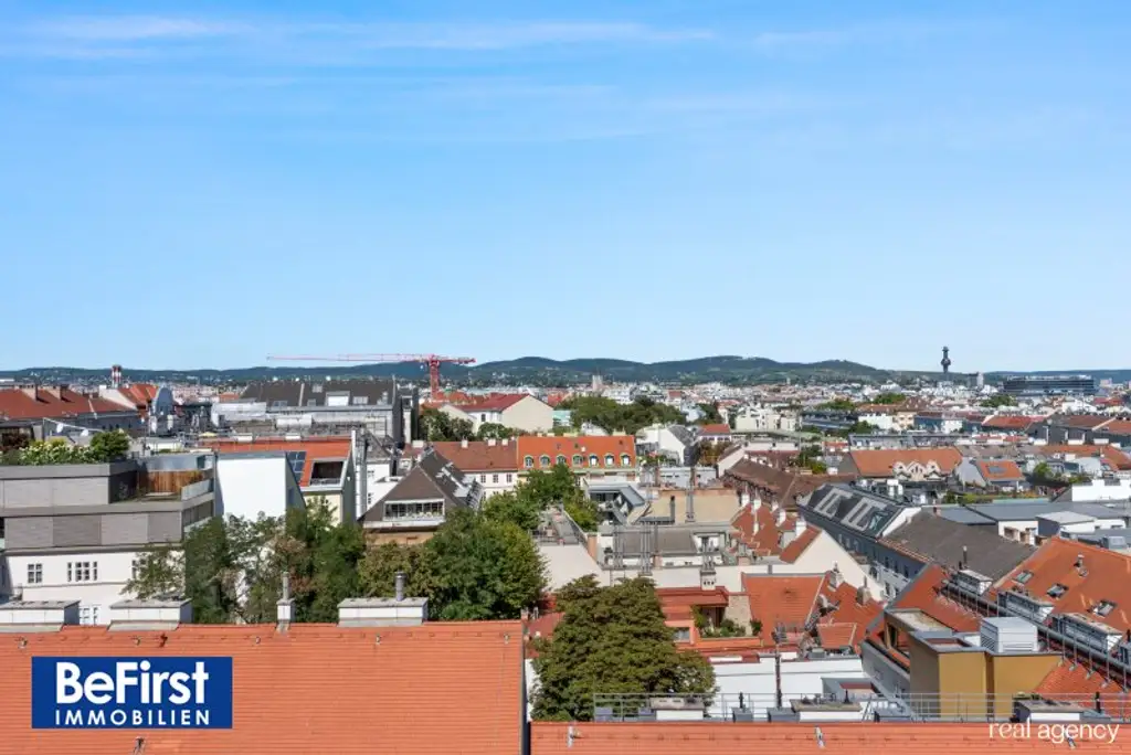 Charmantes, großzügiges Dachterrassenjuwel in phantastischer Lage nahe Votivkirche