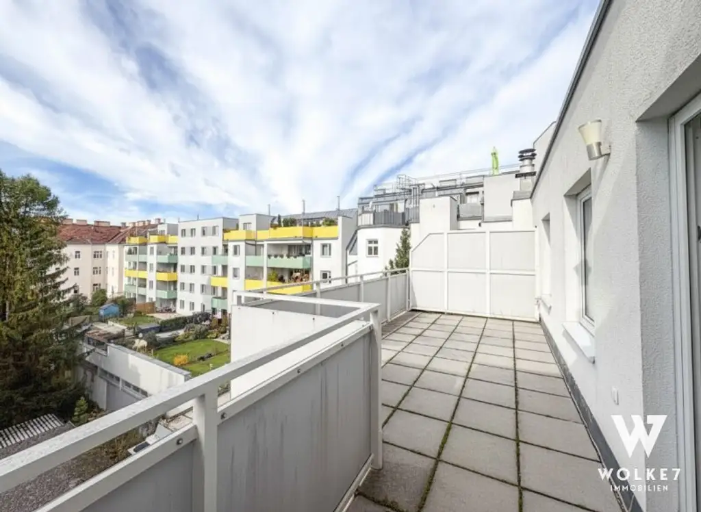 Über den Dächern von Penzing – Wohnen mit Weitblick | 2 Terrassen | Badezimmer-en-suite