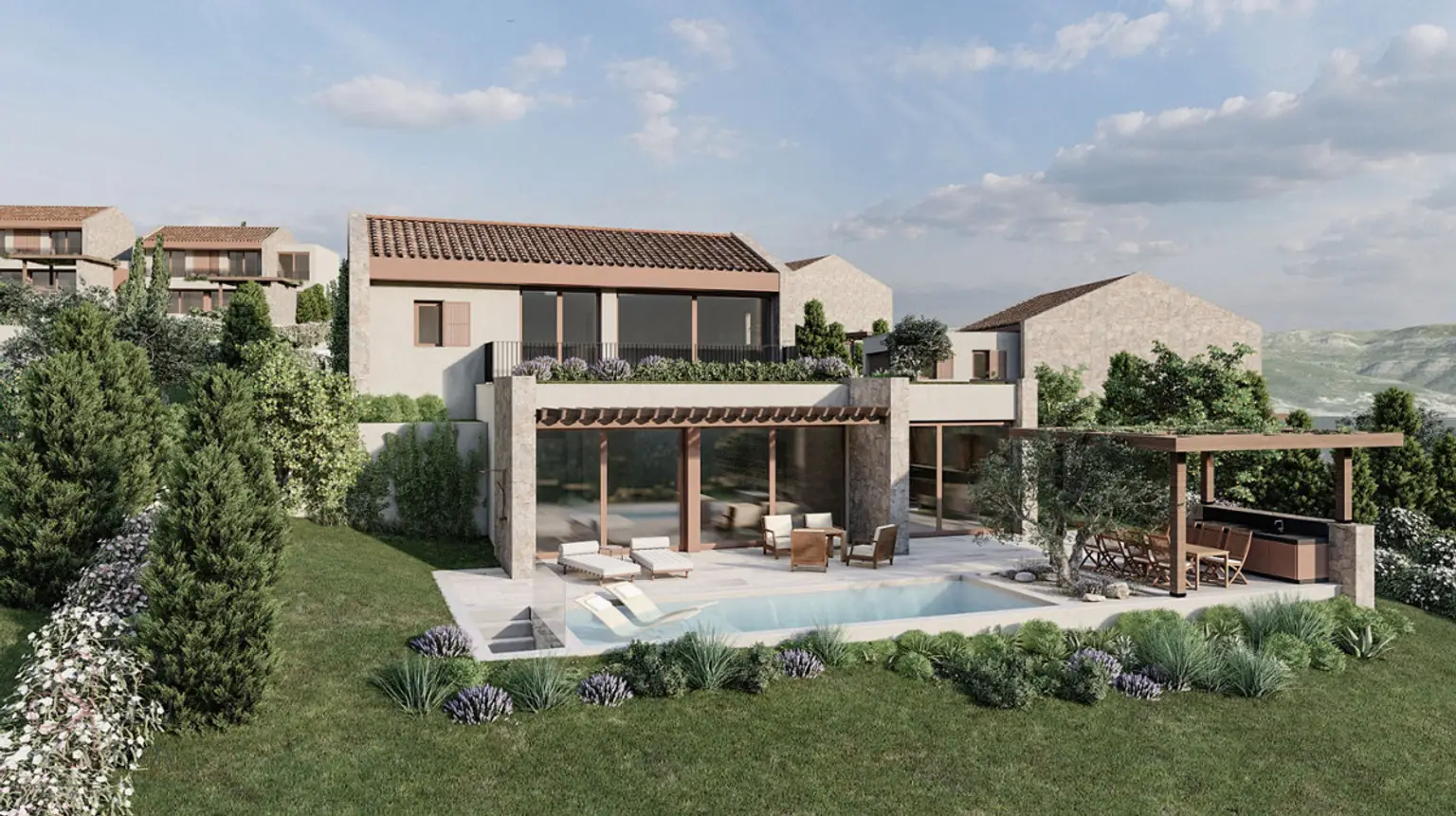 Stunning Villa  - •THE PEAKS - GOLF RESIDENCES - BOTANIKA 
Unit No. G-1B2-V10