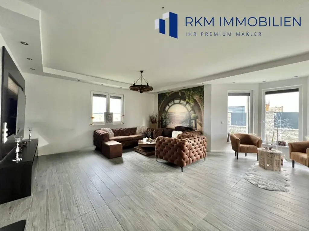 Luxuriöses Einfamilienhaus in Gerasdorf: 6 Zimmer, 207m², Terrasse & Balkone!