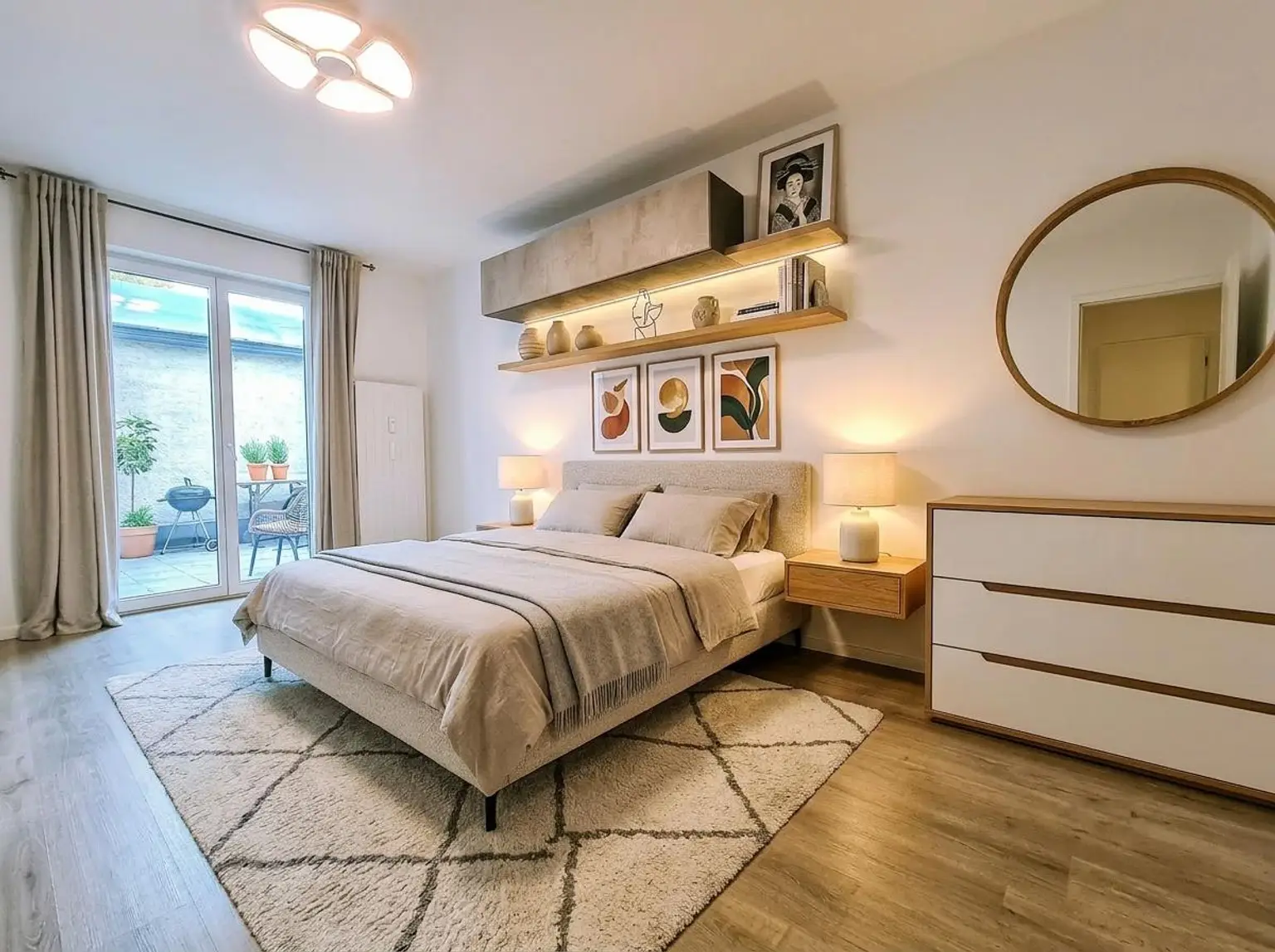 Schlafzimmer Visualisierung