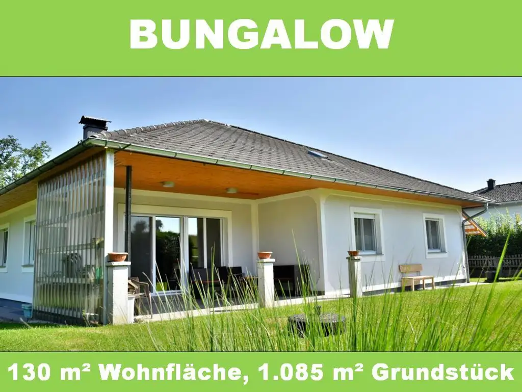Vollunterkellerter Bungalow mit großem sonnigen Grundstück