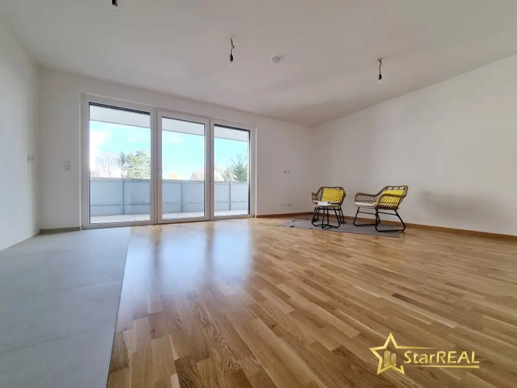 STILVOLLE 4-ZIMMER-ERSTBEZUGWOHNUNG IN ZENTRUMSNAHER LAGE VON MÖDLING - BALKON, 2 BÄDER & TIEFGARAGE OPTIONAL.