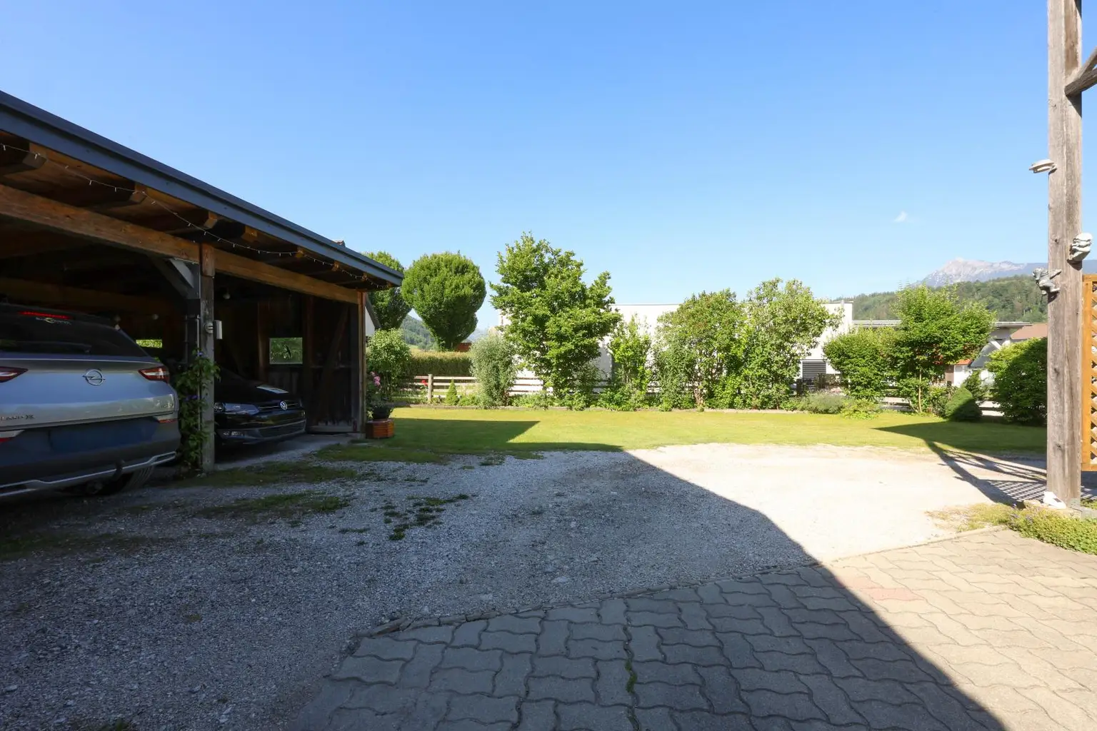 Teil des Garten