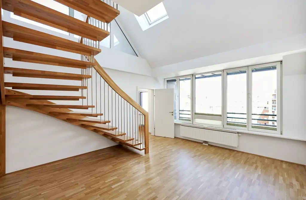 Licht, Luft und Lebensfreude -
3-Zimmer-Maisonette-Wohnung inkl. Dachterrasse!