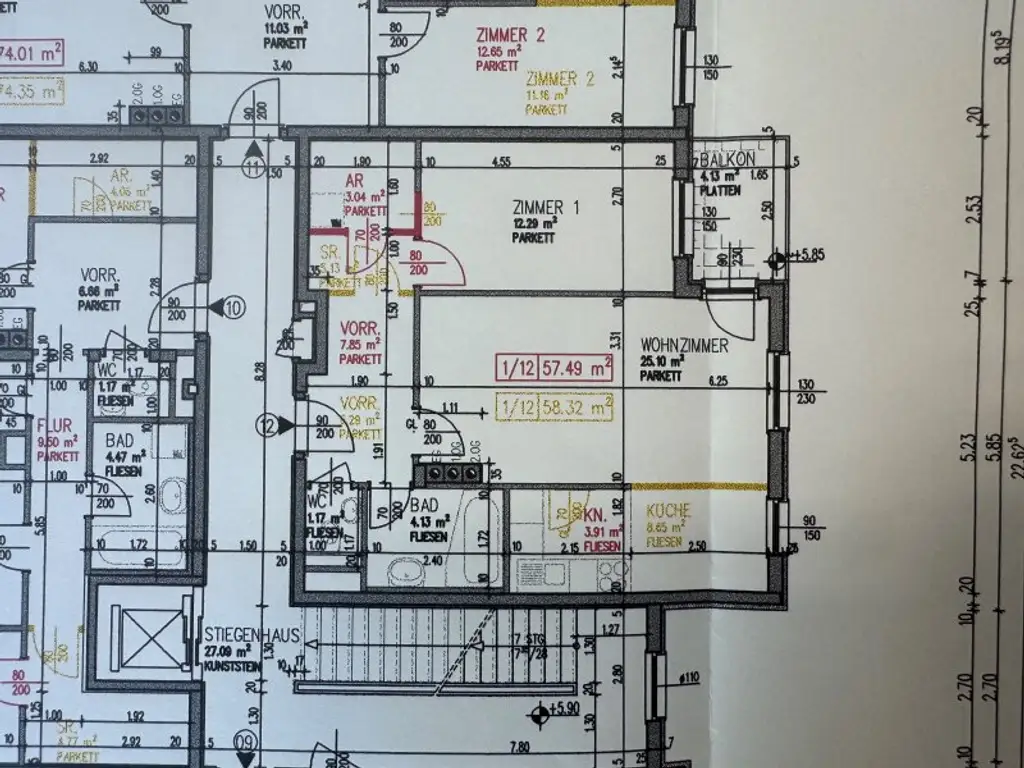 Helle 2-Zimmer-Wohnung mit Balkon & TG-Platz