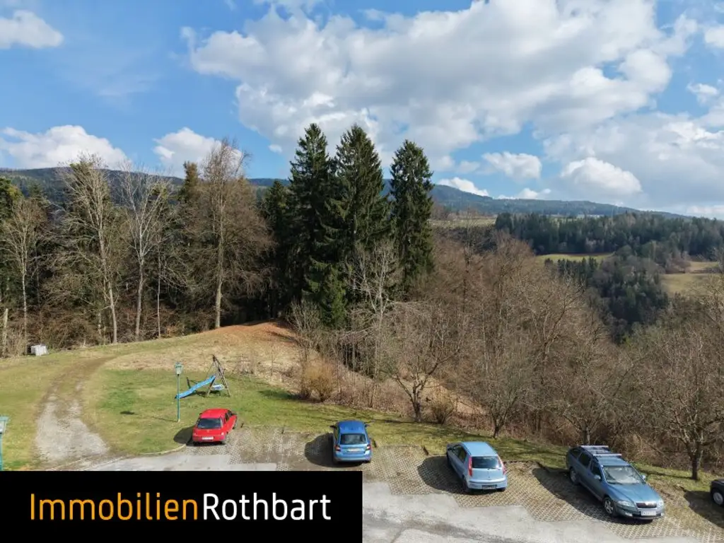 Wald mit Wiese und Zinshaus!