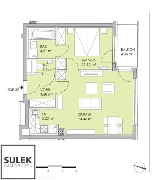 Wohnen in Margareten: perfekte 2 Zimmer Wohnung mit Balkon - ab 01.02.26!