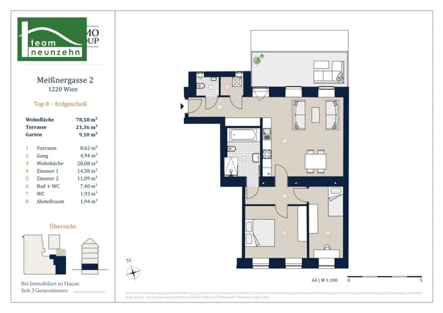 Hochwertig & Charmant! Stilaltbau mit guter Anbindung ins Zentrum. Top Ausstattung. SOMMERAKTION - KÜCHE INKLUSIVE! - JETZT ZUSCHLAGEN