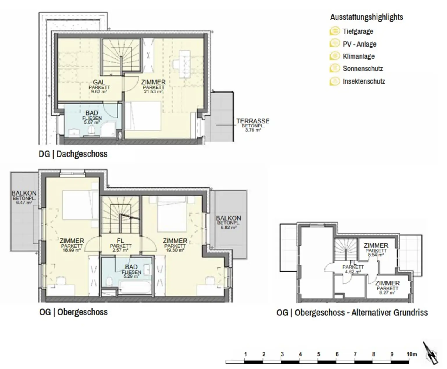 PROVISIONSFREI ~ Reihenhäuser nahe Mühlwasser und Donauinsel ~ 111m² - 120m² ~ ab € 749.000,00