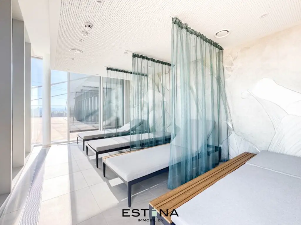 Premium City-Wohnung mit Weitblick & Wellness-Oase
