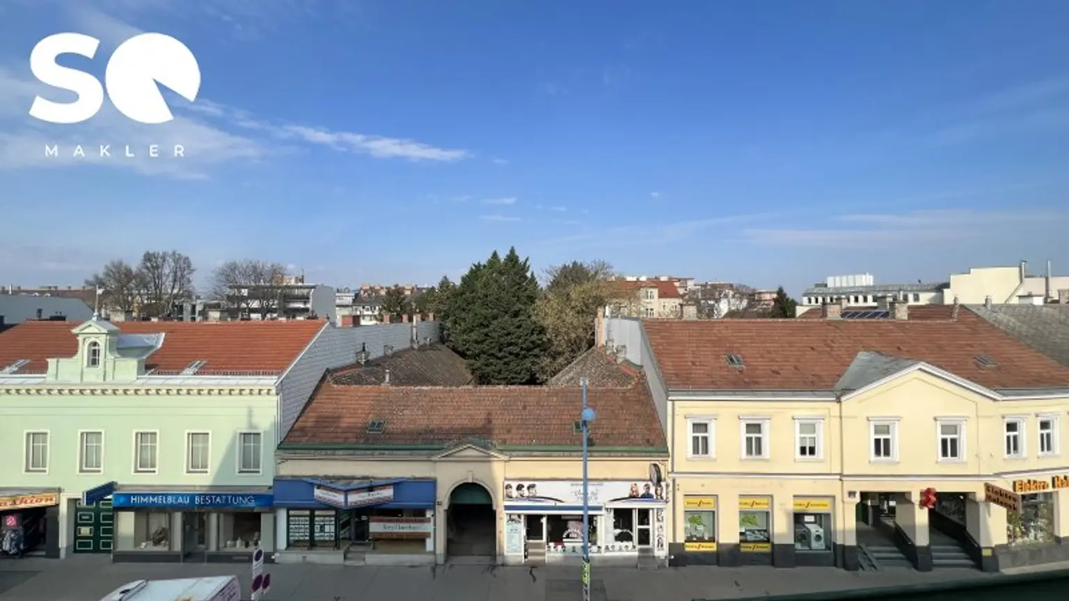# SQ - ROHDACHBODEN MIT BAUBEWILLIGUNG & ERWEITERBARE WOHNUNG IM 2. OBERGESCHOSS IN ZENTRALER LAGE AM SPITZ IN FLORIDSDORF
