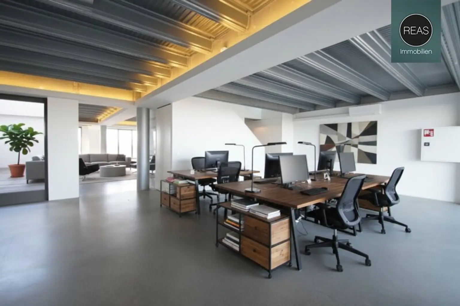 The View! Penthouse Loft mit Dachterrasse samt Wien-Panorama-Blick in der Brotfabrik Wien!