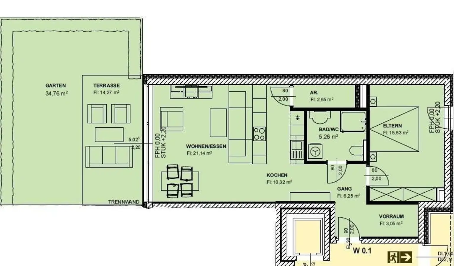 Wohnung W 0