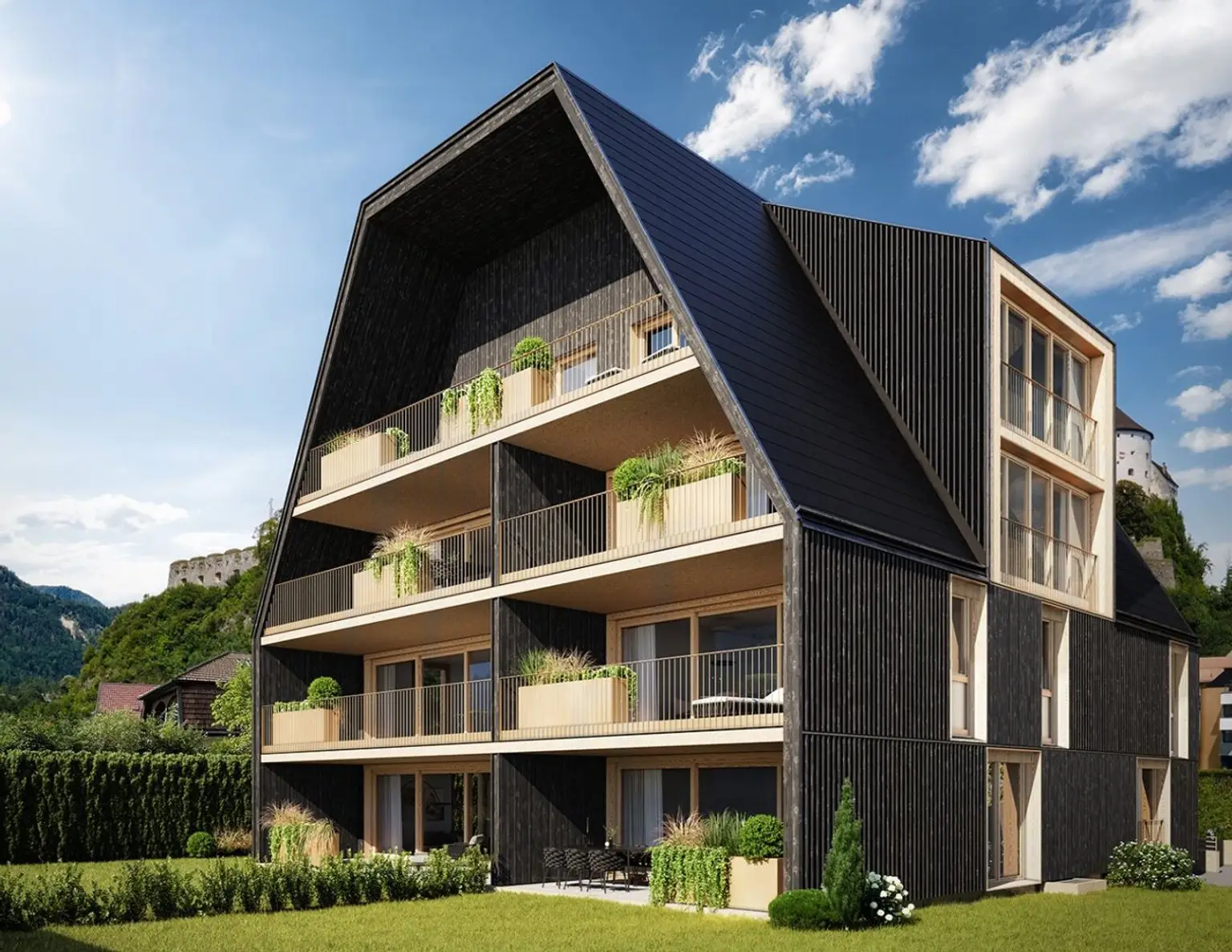 Erstbezug in Toplage - stilvolle 4-Zimmer-Wohnung in Kufstein
