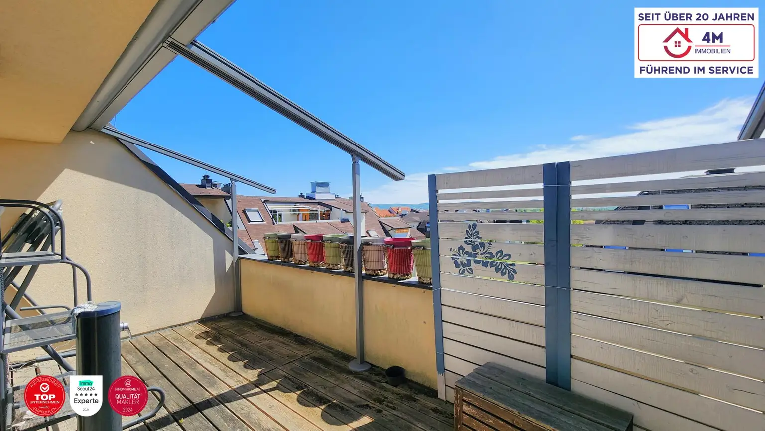 große Terrasse oben