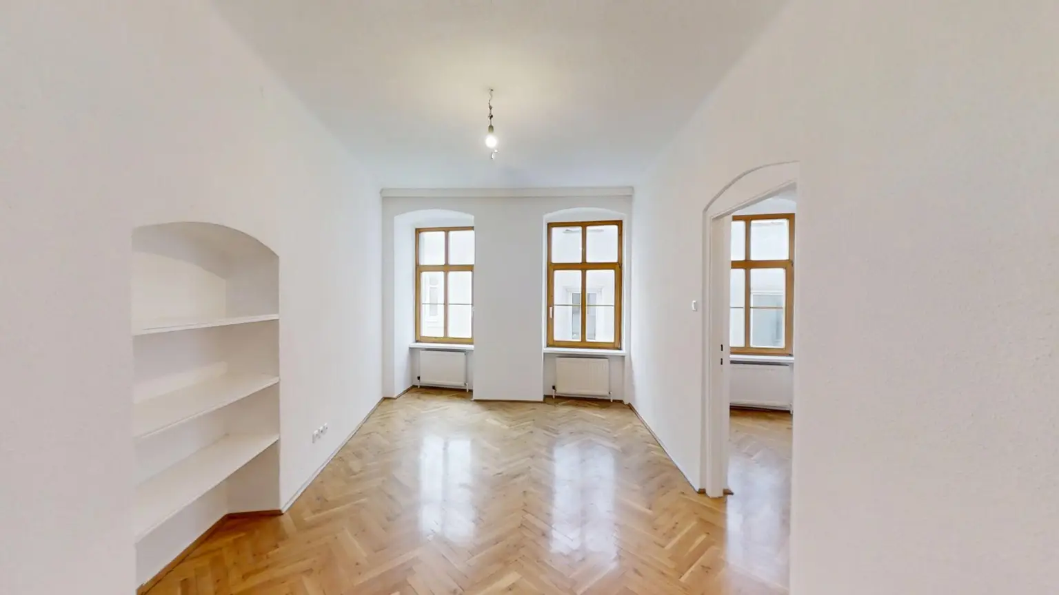 Optimal aufgeteilte Wohnung im Zentrum!