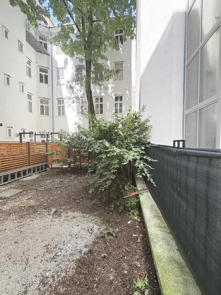 Gemütliche 2 Zimmer Wohnung mit Eigengarten
Nähe Altes AKH