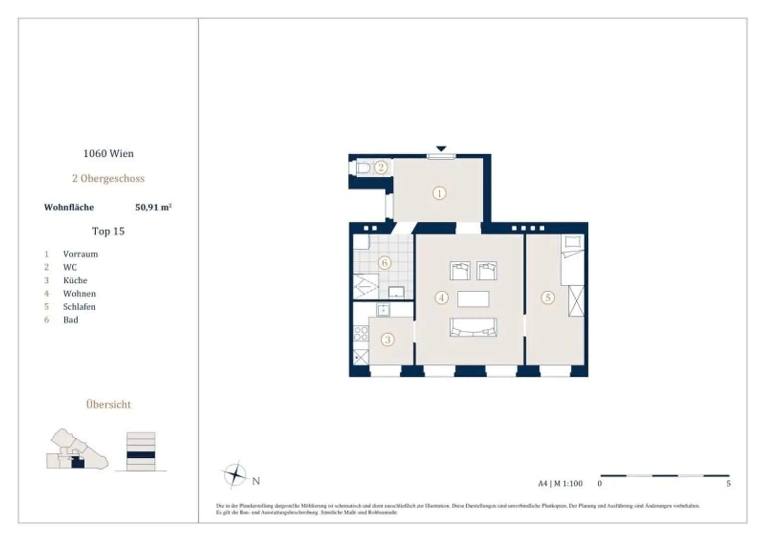 Schöne 2-Zimmer Wohnung, Nähe Westbahnhof