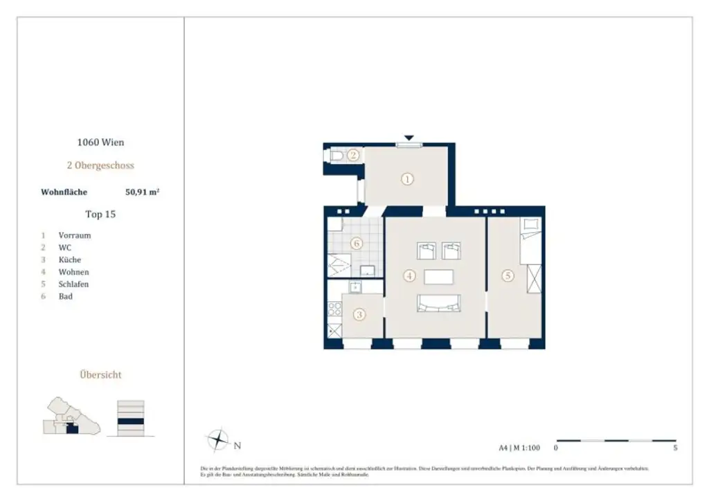 Schöne 2-Zimmer Wohnung, Nähe Westbahnhof
