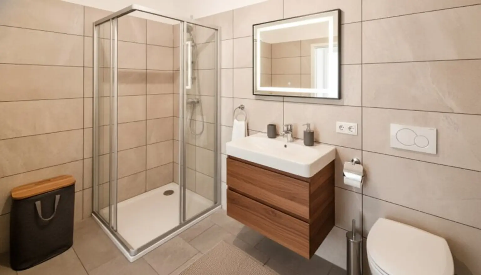 Badezimmer: KI generierte Einrichtung